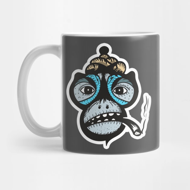 t-shirt monkey by Alrosa